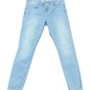 frame denim Frame Jeans ‘le Skinny De Jeanne Crop’ Sz 29 Light Wash Stretch Denim 29X26 Photo 0