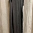 Forever 21 Gray Slip Dress with Slits on Bottom Photo 0