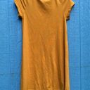 Everlane  Women's Size Small Amber Gold The Weekend Swing Dress Photo 4