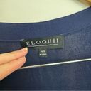 Eloquii  Women's Plus Size Throw On Duster - 14/16, Evening Blue Photo 2