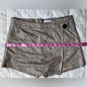 superdown Revolve X  Beige Faux Suede Snake Skin Print Wrap Skort - Medium Photo 5