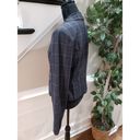 EXPRESS  Design Studio Women Gray Plaid Single Breasted Two Button Blazer Size 10 Photo 4