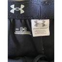 Under Armour  Athletic Workout Shorts Black with Lime Green Women's Size Medium M Photo 2