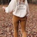 Sherpa Sweatshirt Tan Size M Photo 0