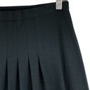 J.Jill  Wearever Collection Womens Size XS  Skirt Stretch Black Pleated Front Photo 6