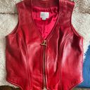 Vakko Leather Vest Photo 0