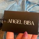 Angel Biba blue sparkly dress Photo 2