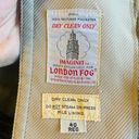 London Fog Vintage  women’s limited edition tan faux fur trench coat Photo 4