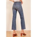 Reformation  Fawcett High Rise Wide Leg Crop Denim Jeans in Celtic Wash Photo 1