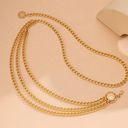 Golden Plated Tassel Belt Chain Elegant Alloy‎ Accessory Versatile Style Gold Photo 10