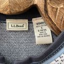 L.L.Bean Vintage  Scandinavian Ski Cardigan Sweater Blue S Photo 7