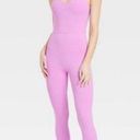 All In Motion  Barbie Pink One Piece Jumpsuit Athleticwear Size Medium Photo 0