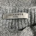 All Saints Gray Side Ties Jumper Sweater Small Photo 6