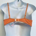 PINK - Victoria's Secret Victoria's Secret PINK Wear Everywhere Super Push-Up Plunge Bra Orange Peach 34B Photo 3