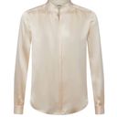 L'Agence  100% silk charmeuse blouse NEW Photo 2