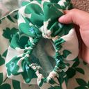 Vine & Love Stay Beautiful Balloon Sleeve Floral Blouse : Green/Ivory Photo 4