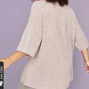 Lane Bryant  | Light Purple Stitch Mix Cocoon Open Front Cardigan Sweater Size 14 Photo 1