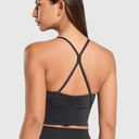 Gymshark  Elevate Longline Sports Bra in Black Photo 1