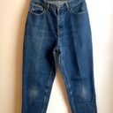 L.L.Bean Vintage  Relaxed Fit Mom Jeans Medium Wash High Waist Tapered Leg Size 10 Photo 0