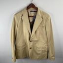 Polo  Ralph Lauren Khaki Mckenzie Twill Blazer Sports Jacket Size 6 Photo 6