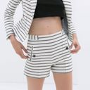 ZARA  Two-piece Sets Striped Blazer and Suit Short Set Photo 5