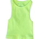 Free People Movement FP Movement Womens fluorescent yellow racer back tank Photo 0