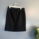 J.crew Factory The Pencil Skirt Black Wool Blend Knee Length Skirt Photo 1