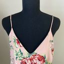 Renee C . Floral V Neck Slip Dress Size Medium Photo 2