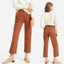 Everlane  High Waisted The Straight Leg Crop Jeans Photo 1