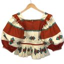 Hunter Bell  Blayne Top In Diana Size 4 Aztec Western Cotton Photo 4