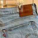 Levi's LEVI’S |‎ wedgie straight high rise light wash premium denim cut off shorts 32 Photo 3