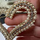 Monet Lot Of 2 Signed Rhinestone Brooch Pins  / Vintage Coro - Missing Stones Photo 5