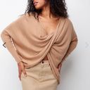 RD Style Research and Design Vintage Twisted Front Pullover Crop Cardigan  Photo 1