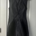 Abercrombie & Fitch Black Denim Dress Photo 3