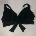 Tommy Bahama  Pearl Twist Front Underwire Bikini Top Black L Photo 11