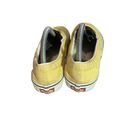  Off The Wall Yellow and White Slip on Vans Size 7.5 Photo 3