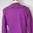 Charter Club Woman Felted Wool Ruffle Jacket- Purple 1X Photo 4