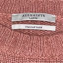 ALLSAINTS NEW With Tag All Saints Lou Uno Jumper Stripe Colorblock Crewneck Fuzzy Sweater Photo 13