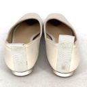 Franco Sarto  Vana Cream White Neutral Leather Flats Square Toe Womens Size 6.5 Photo 1