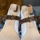 Fendi New  Zucca White Mary Jane FFrame Strap Pump Photo 12