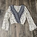 Sage The Label Long Sleeve Crop Blouse Photo 0