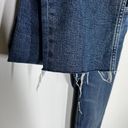 RE/DONE REDONE Sz 25 70s Ultra High Rise Stove Pipe Jeans Broken in Dark Photo 5