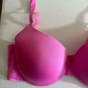 Juicy Couture  Bra 42D Pink Padded Underwire Adjustable Clasp Back Photo 5