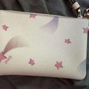 Coach Corner Zip Wristlet With Shooting Star Print and Charms Photo 6