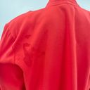 American Vintage Sonya Ratay for San Andre (12) Womens VINTAGE 80s Red 100% Silk Blouse Top Photo 8