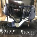 White House | Black Market Navy Sandals Photo 1