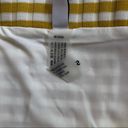 Solid & Striped  Madison Rib Bikini Bottom Mustard & Cream Stripe Sz small Photo 5