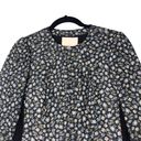 Rebecca Taylor  ZELMA ZIP-FRONT FLORAL PRINT LAMB LEATHER JACKET WOMENS 2 $1,295 Photo 4