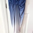 Young Fabulous and Broke  Hamptons Blue Ombre Midi Knot Waist Tank Bodycon Dress M Photo 4