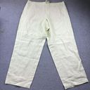 J.Jill  Pants Womens Size XL Light Green Linen Flowy Lagenlook Boho Preppy Beach Photo 1